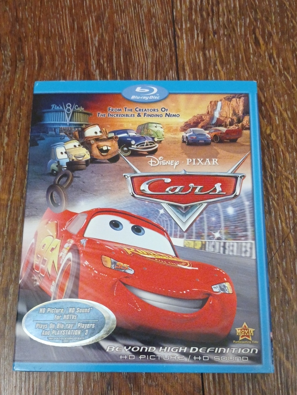 Pixar Cars Blu-ray